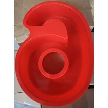 10 Inch 9 pieces Large Size Number Moulds Baking Forms Silicone Number Mold Cake Pan (10 inch)