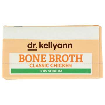 Dr. Kellyann Low Sodium Chicken Bone Broth, 16.9 FZ