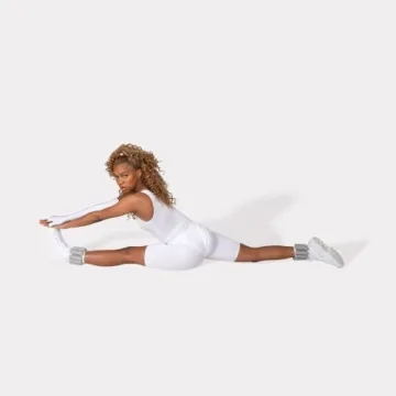 Bala Bangles 1lb Adjustable Silicone Weights for Fitness