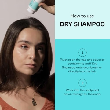 Acure Dry Shampoo - Vegan Powder for Brunette Hair