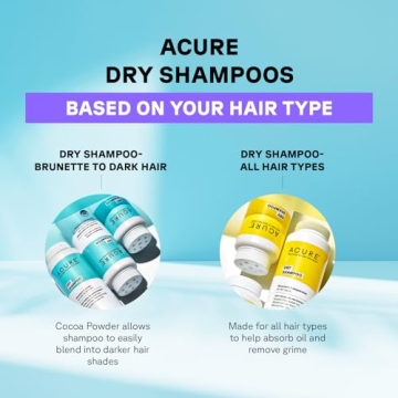 Acure Dry Shampoo - Vegan Powder for Brunette Hair