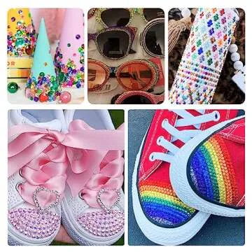 Towenm Rhinestones Kit with B7000 Glue for Crafts and DIY