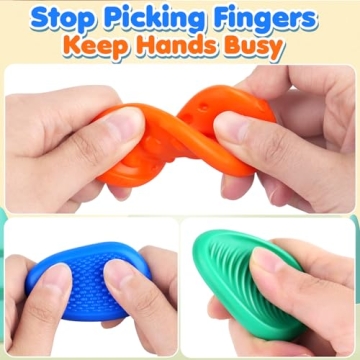 Sensory Fidget Toys Stones for Kids Calm Anxiety Relief