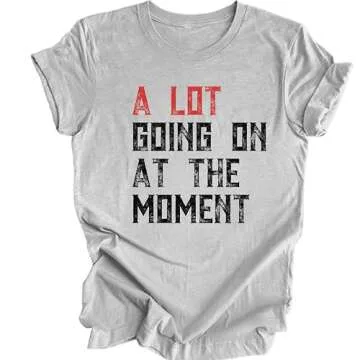 A Lot Going On At The Moment Shirt - Country Concert Outfits For Women - Taylor Merch Shirt - Country Concert Tops - Nashville Outfits - Singer Fans - Western Graphic Tees