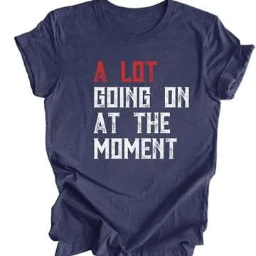 A Lot Going On At The Moment Shirt - Country Concert Outfits For Women - Taylor Merch Shirt - Country Concert Tops - Nashville Outfits - Singer Fans - Western Graphic Tees