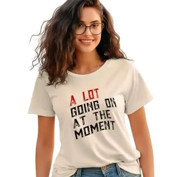 A Lot Going On At The Moment Shirt - Country Concert Outfits For Women - Taylor Merch Shirt - Country Concert Tops - Nashville Outfits - Singer Fans - Western Graphic Tees