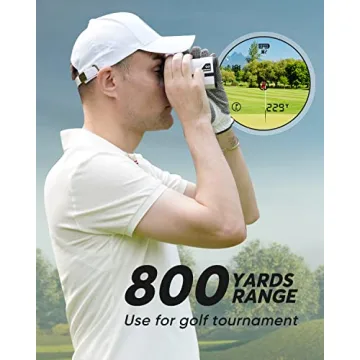 Wosports 800 Yards Laser Rangefinder for Golf and Hunting