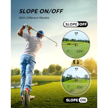 Wosports 800 Yards Laser Rangefinder for Golf and Hunting