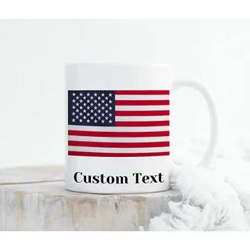 USA Flag Patriotic Mug for Freedom Lovers