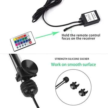LED Aquarium Light with Remote Control for Optimal Fish Care