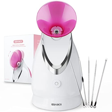 EZBASICS Facial Steamer for Home Spa Experience