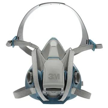 3M Rugged Comfort Quick Latch Half Facepiece Reusable Respirator 6501QL, NIOSH, Cool Flow Exhalation...
