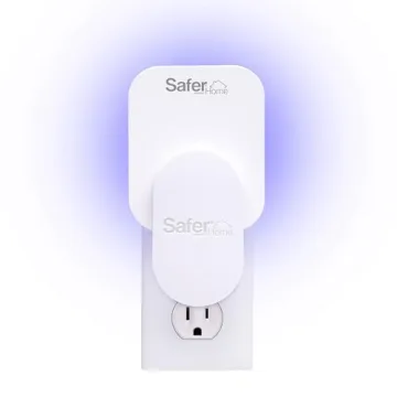 Safer Home SH502 Indoor Plug-In Fly Trap for Flies, Fruit Flies, Moths, Gnats, and Other Flying Insects – 400 Sq Ft of Protection