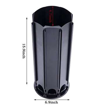 FlagShip Vertuo Pod Holder Carousel Stand for Nespresso Vertuo Capsule Storage Organizer with Extra ...