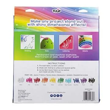 TULIP Dimensional Paint Kits - Rainbow Color Collection
