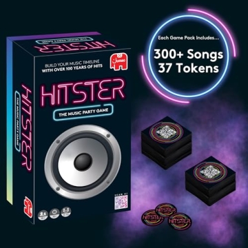Hitster Music Party Game 300+ Iconic Hits Fun for All Ages