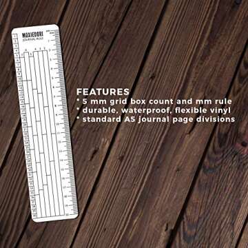 MoxieDori Bullet Journaling Supplies - Bundle of 3 Accessories