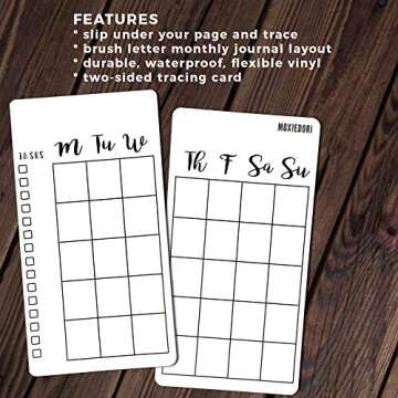 MoxieDori Bullet Journaling Supplies - Bundle of 3 Accessories