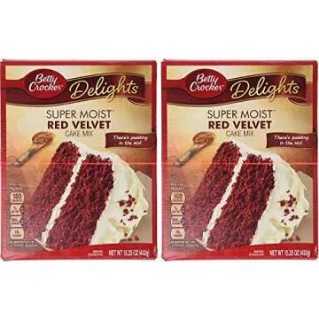 Betty Crocker Red Velvet Cake Mix 15.25Oz Per Box