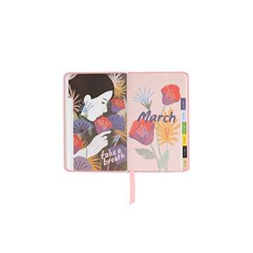 Ban.do 13 Month Classic Hardcover Small Daily Planner, 2018-2019 (Garden Party)