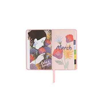 Ban.do 13 Month Classic Hardcover Small Daily Planner, 2018-2019 (Garden Party)