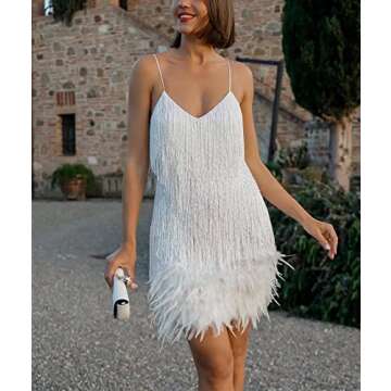 Stunning ECDAHICC Women's Flapper Dress for Parties