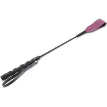18" Purple Riding Crop for Horses - Premium Quality