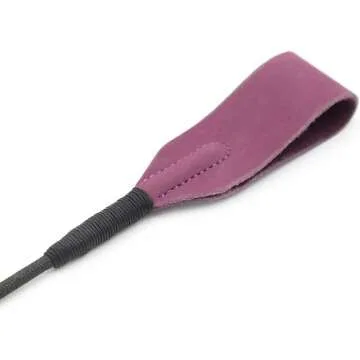 18" Purple Riding Crop for Horses - Premium Quality