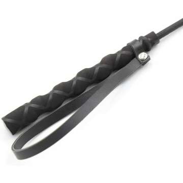 18" Purple Riding Crop for Horses - Premium Quality