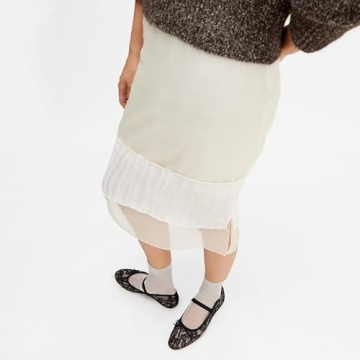 Shop AMINUGAL Black Mesh Ballet Flats for Women Comfort