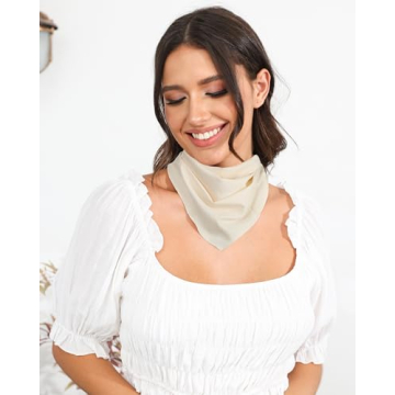 AWAYTR Stylish Hair Bandanas for Women - Tie-Back Scarf