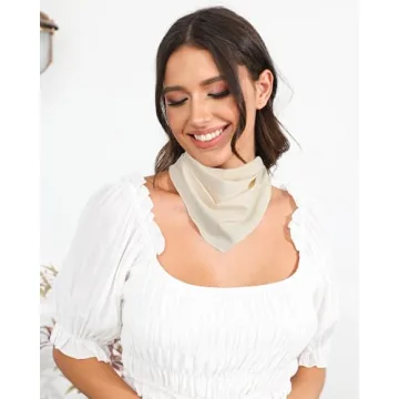 AWAYTR Stylish Hair Bandanas for Women - Tie-Back Scarf