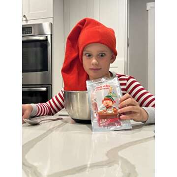 Four Main Elf Food Groups - Funny Christmas Candy Set for Stocking Stuffers