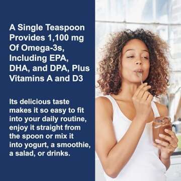 Carlson - Cod Liver Oil, 1100 mg Omega-3s, Liquid Fish Oil Supplement, Wild-Caught Norwegian Arctic , Sustainably Sourced Nordic Fish Oil Liquid, Lemon, 500 ml