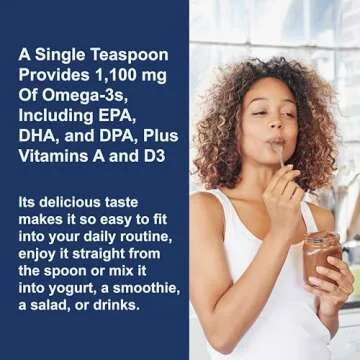 Carlson - Cod Liver Oil, 1100 mg Omega-3s, Liquid Fish Oil Supplement, Wild-Caught Norwegian Arctic , Sustainably Sourced Nordic Fish Oil Liquid, Lemon, 500 ml