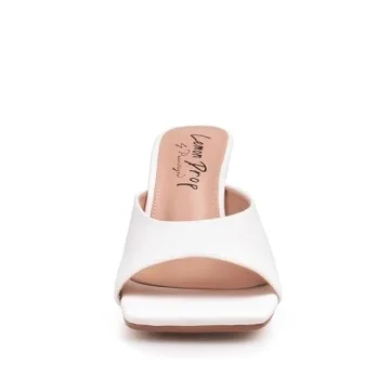 Elegant Privileged Ubah Knot Metal Heel Sandals