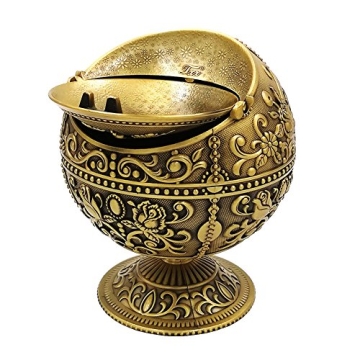 Stylish Honoro Windproof Ashtray for Home and Gifts