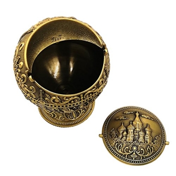 Stylish Honoro Windproof Ashtray for Home and Gifts