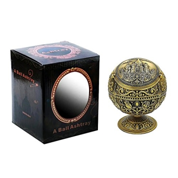 Stylish Honoro Windproof Ashtray for Home and Gifts