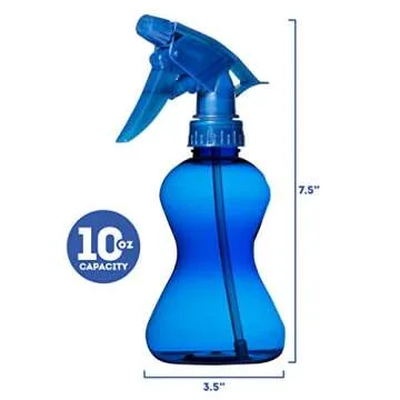Durable 10 Oz Water Spray Bottles for All Purposes