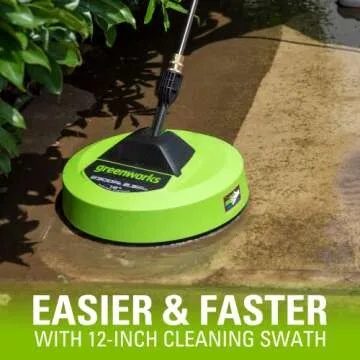 Shop Greenworks 12-inch Surface Cleaner Pressure Washer Attachment
