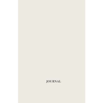 Daily Journal for Creative Ideas, Daily Gratitude, Projects and Travels - Minimalist and Elegant Bei...