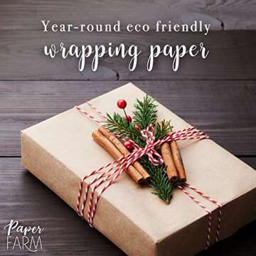 Buy Eco Kraft Wrapping Paper Roll Natural & Durable