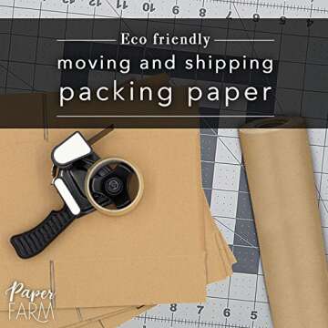 Buy Eco Kraft Wrapping Paper Roll Natural & Durable