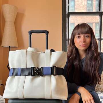 The Original Cincha Travel Belt for Luggage - Add a Bag Luggage Strap for Carry On Bag - Airport Tra...