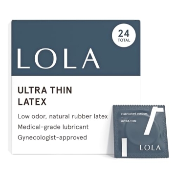 LOLA Ultra Thin Latex Condoms - Comfort for Sensitive Skin