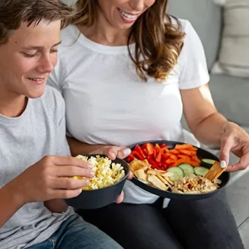 Grow Forward Wheat Straw Dinnerware Set – Eco-Friendly and Durable