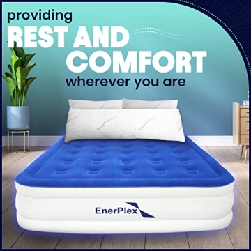 EnerPlex Twin Air Mattress with Built-in Pump for Comfort Anywhere