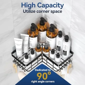 YASONIC Rustproof Stainless Steel Shower Caddy 3-Pack