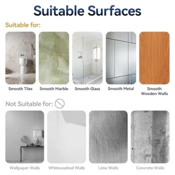 YASONIC Rustproof Stainless Steel Shower Caddy 3-Pack